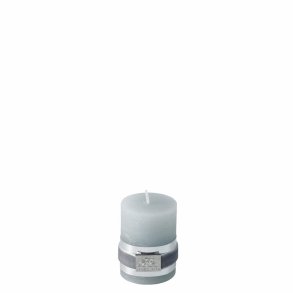 Lene Bjerre, rustik lys, 6 cm. s�lvgr�
