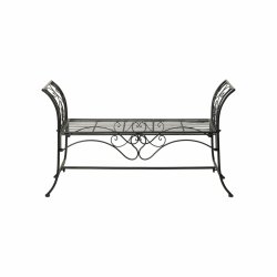 Lauring, B�nk i sort metal