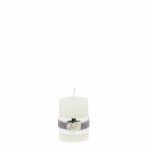 Lene Bjerre, rustik lys, 6 cm, off white