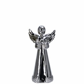 Slv engel i porceln