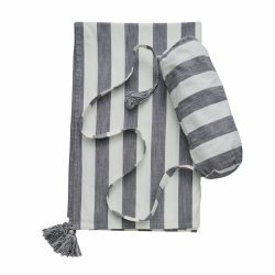 Felima strandt�ppe, gr�/hvid