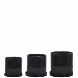 IVETA Potte i sort / gr