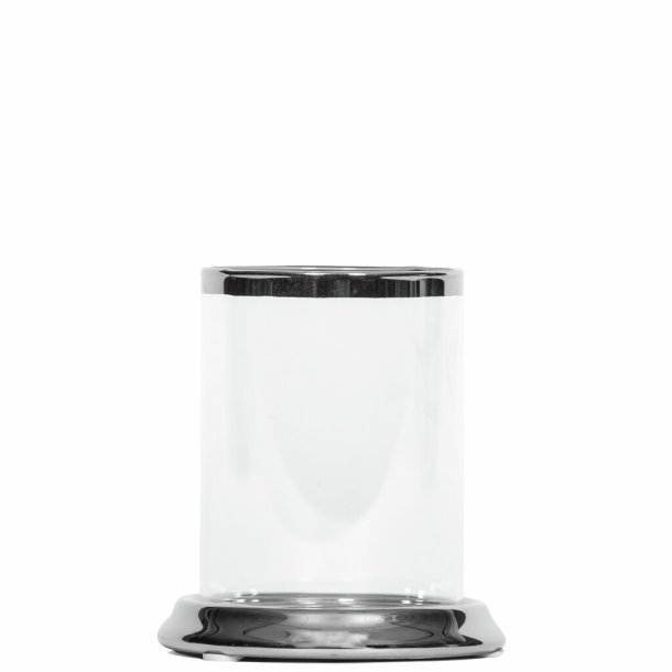 SIV fyrfadsstage i glas og keramik, slv