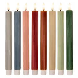 LED lys, 2 pak rillet bl