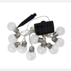 Udendrs Solcelle Lyskde med 10 Prer