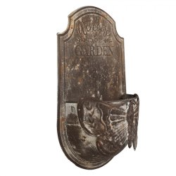 Clayree&Eef, planteoph�ng til v�g, brun metal