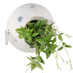 Clayre&Eef, Potte i metal til oph�ng, creme