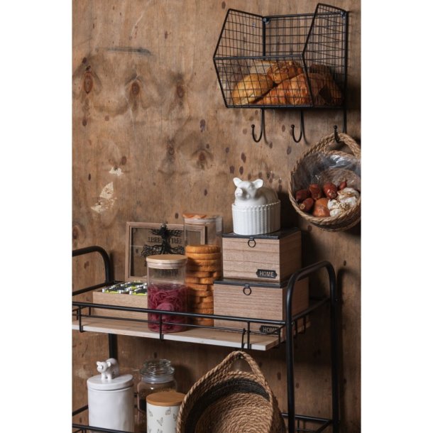 Opbevaringsboks, s�t af 2, home