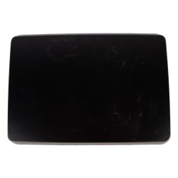 Bakke m julemand, sort melamin